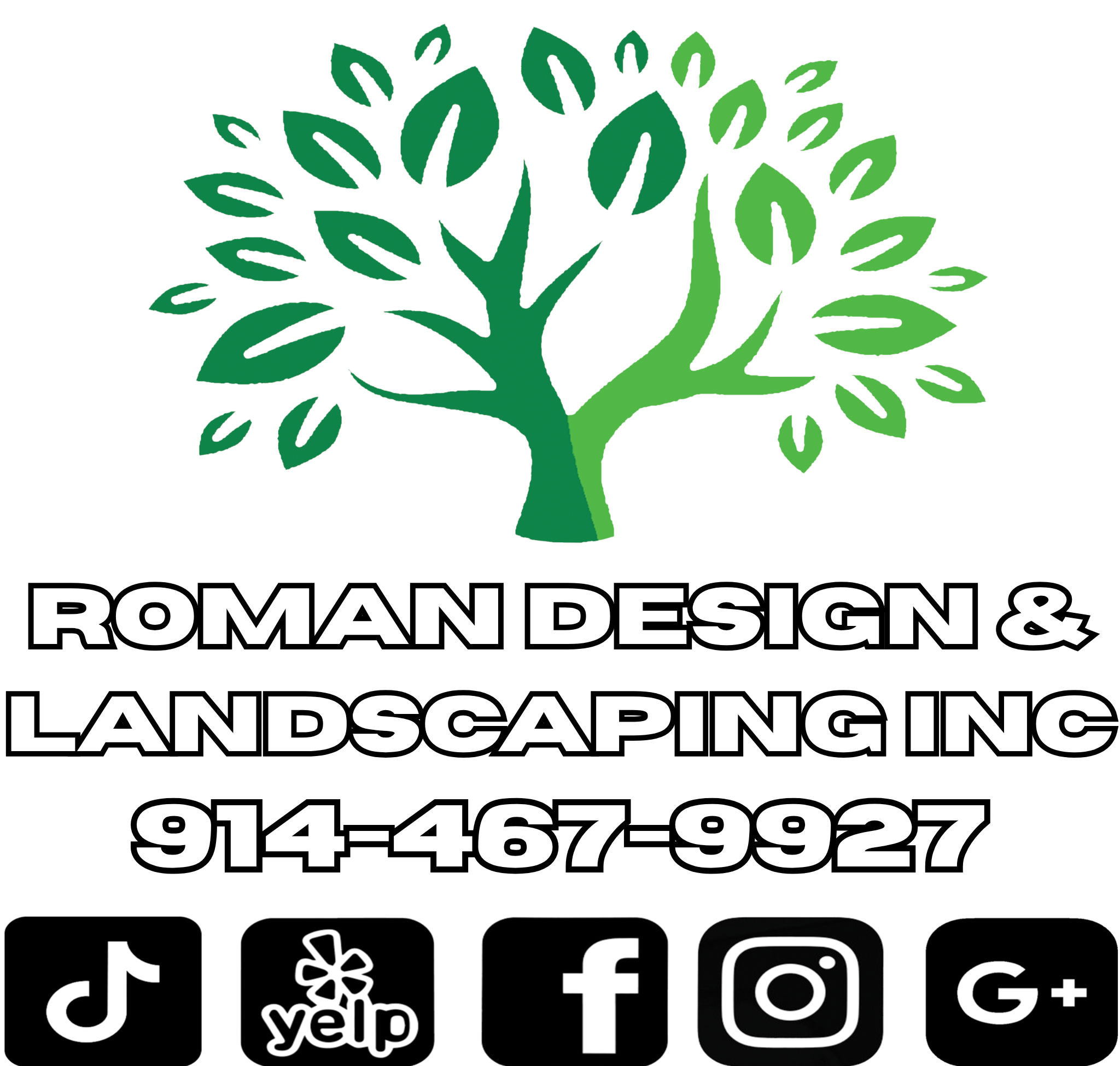 Roman Design & Landscaping logo
